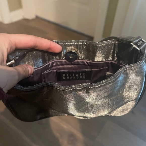 mini sparkly gray purse - Picture 2 of 2